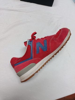 Zapatillas New Balance 574 rojas