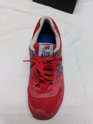 Zapatillas New Balance 574 rojas