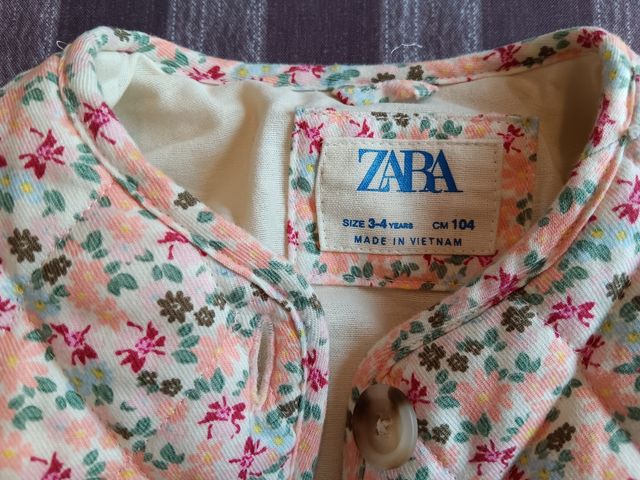 Chaqueta niña ZARA talla 3-4.
