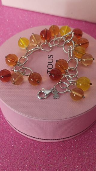 Pulsera Tous naranja-amarillo