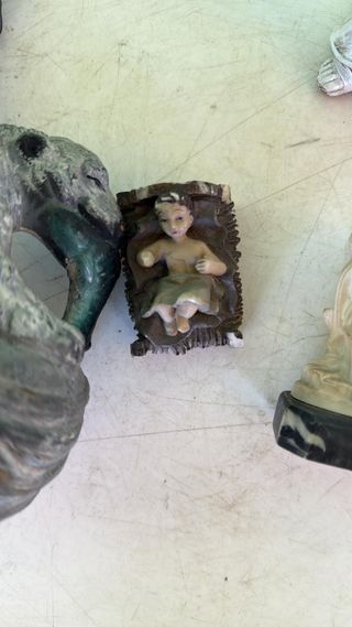 LOTE 5 Figuras Religiosas Decorativas