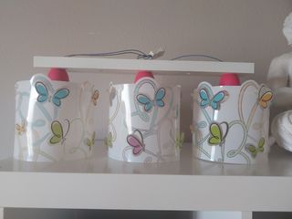 Lámpara infantil 3 mariposas
