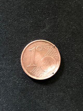 Moneda 1 céntimo España 1999
