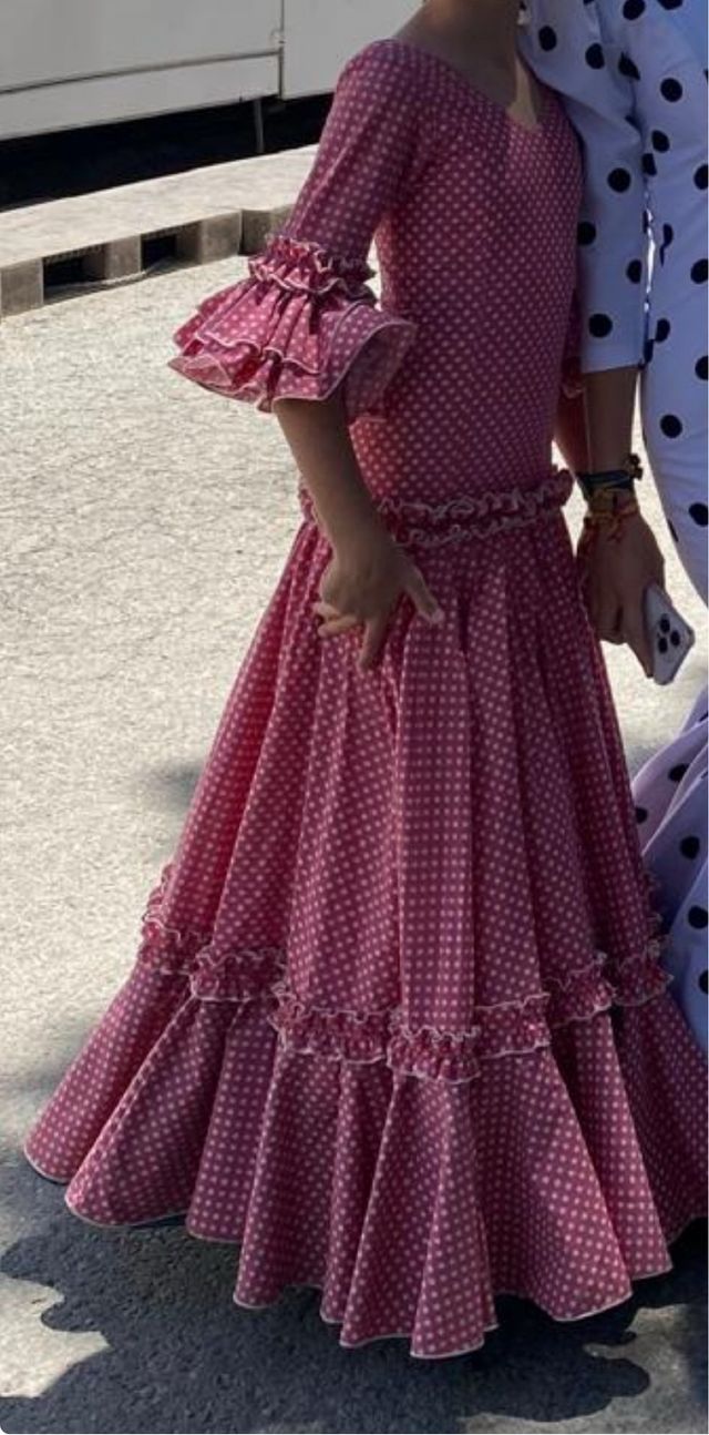 Vestido de gitana de niña