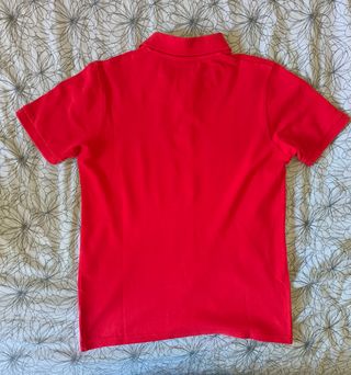 Polo Timberland rossa tg. 15-16 anni