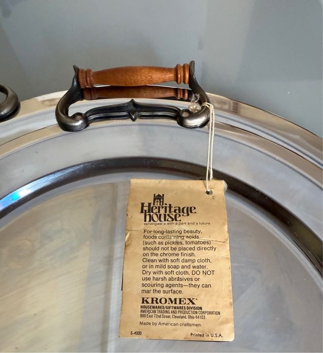 2 Bandejas Heritage House Kromex