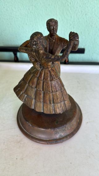 FIGURA BRONCE BAILARINES