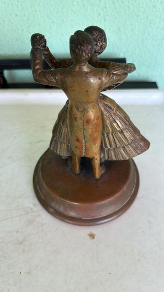 FIGURA BRONCE BAILARINES