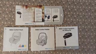 Silla auto Bebeconfort+capazo+base Isofix.0 a 18kg