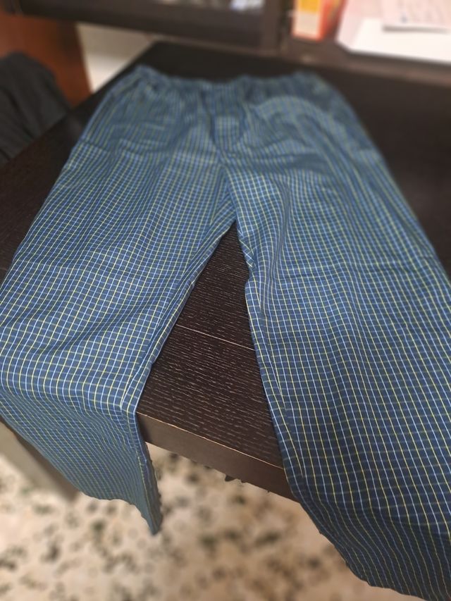 Pijama Hombre XL - Azul/Verde