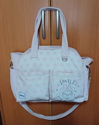 Carrito Bebecar rosa + accesorios