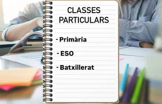 Clases particulares Primaria-ESO-Bachillerato