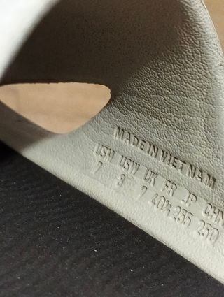 Chanclas Adidas unisex beige