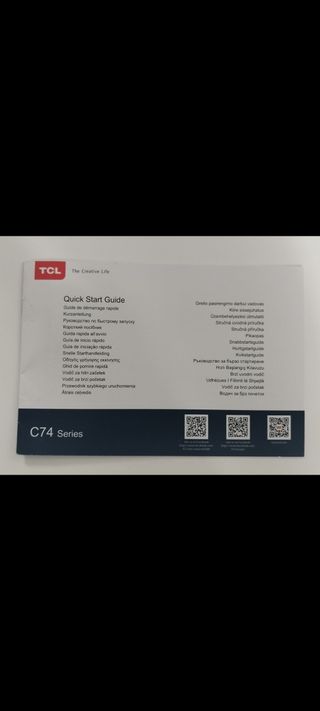 Base/soporte de TV "TCL 55QM8B TV MiniLED" 55