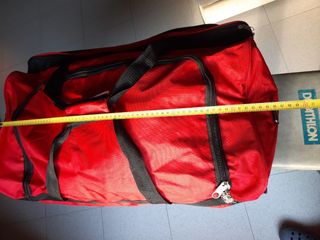 Bolsa viaje roja Terres llunyanes 75 x 47 x 35 alt