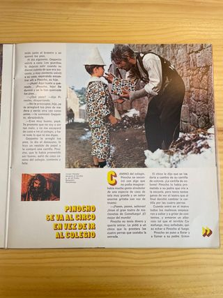 Vinilo Pinocho - Ediciones Paulinas 1973