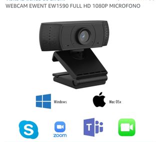 Webcam eWent EW1590 Full HD