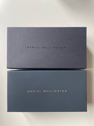 Reloj Daniel Wellington - Negro & Plata