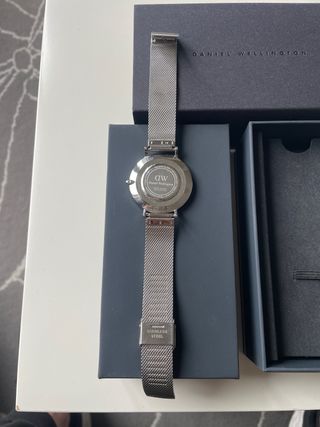 Reloj Daniel Wellington - Negro & Plata