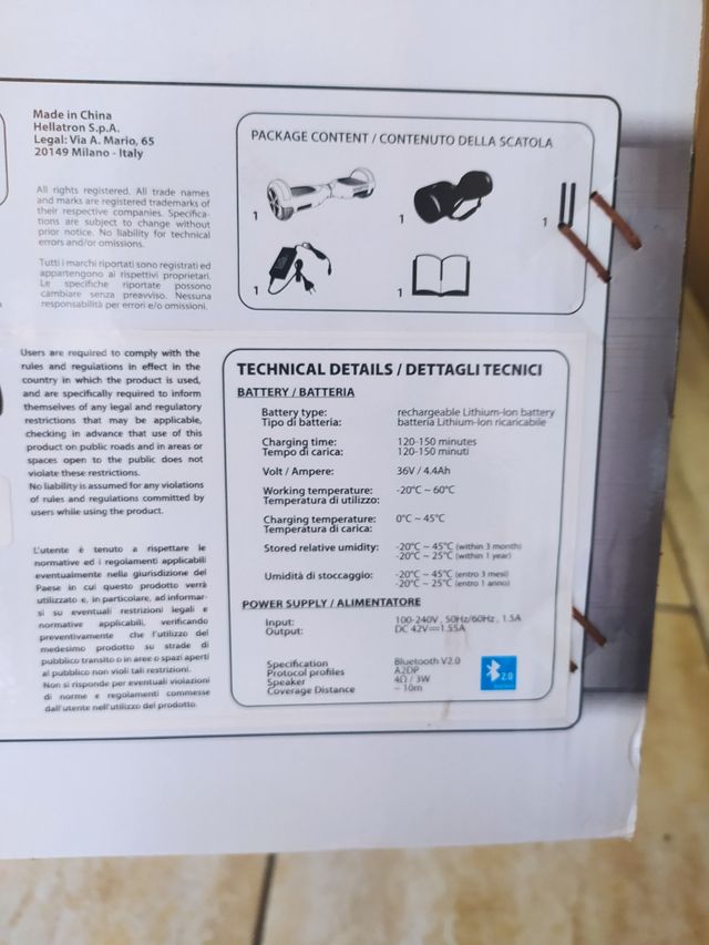 SmartXBoard M3: Hoverboard elettrico