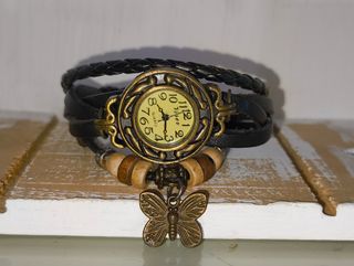 Reloj pulsera cuero mujer