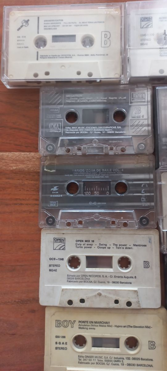 5 Casetes música tradicional