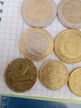 Monedas coleccionables de euro raras
