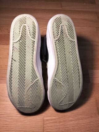 Nike Blazer Mid - Zapatillas altas blancas y negra