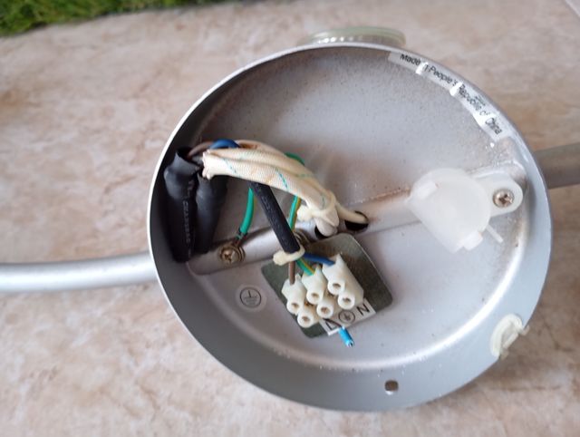 Lámpara techo doble flexible metàlica multiposició