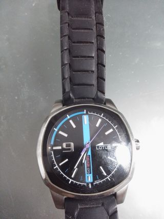 Reloj Lotus Hombre - Negro/Plata