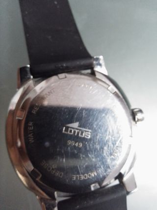 Reloj Lotus Hombre - Negro/Plata