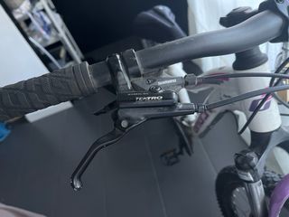 Bicicleta Ghost MTB blanca