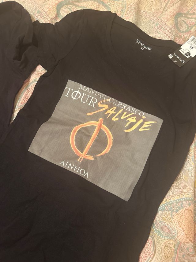 Camisetas Tour Salvaje Manuel Carrasco