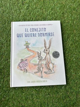 El conejito que quiere dormirse.