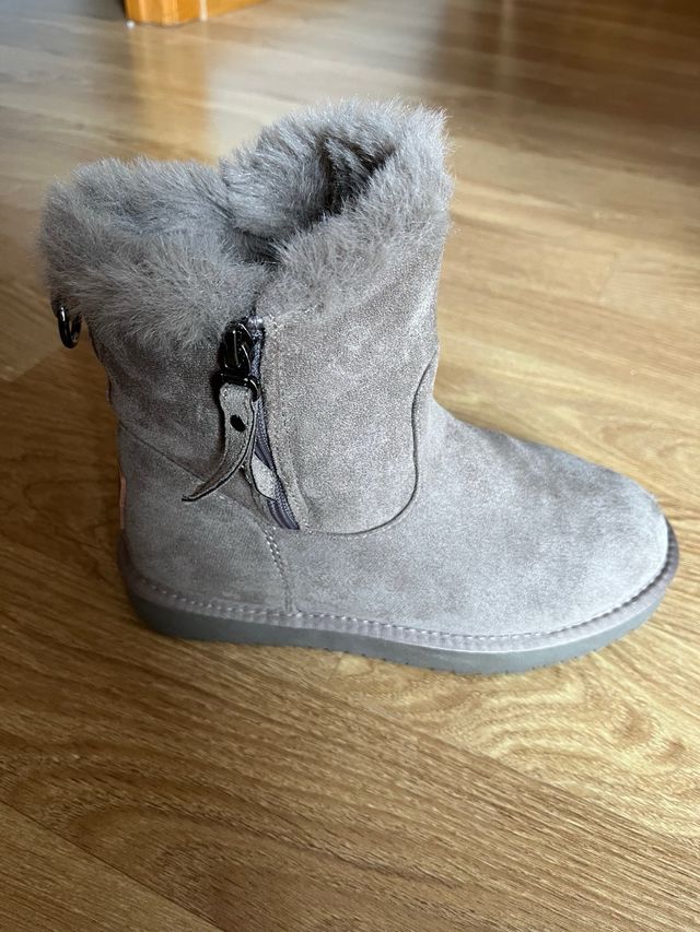 Botas XTI grises - talla 35