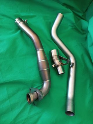 Escape moto - Tubo silencioso