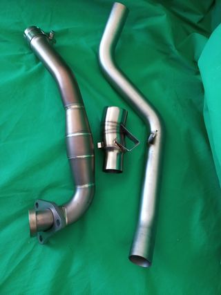 Escape moto - Tubo silencioso