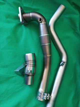 Escape moto - Tubo silencioso