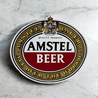 Adesivo Amstel Lager Vintage