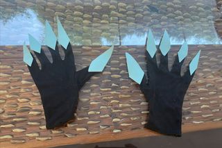 Cosplay Vox Hazbin Hotel, Cabeza Camiseta y guante