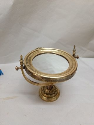 Espejo tocador antiguo dorado