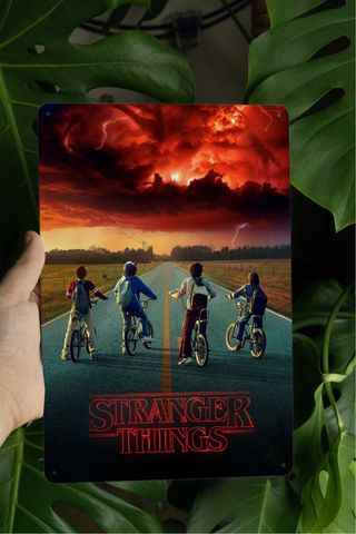 Poster Stranger Things - Metallo