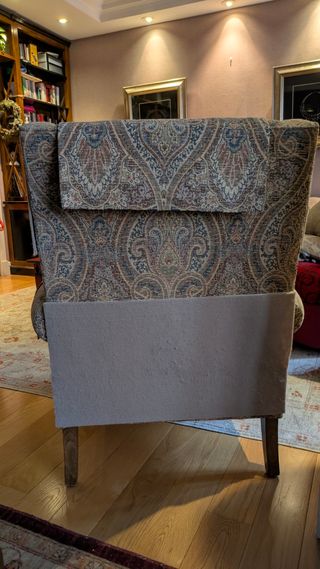 Butacón orejero vintage