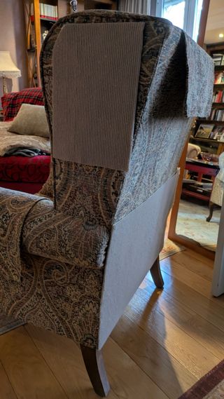 Butacón orejero vintage