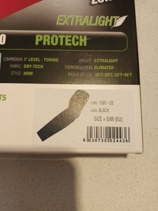 Manicotti Oxyburn 1590 - neri - L/XL