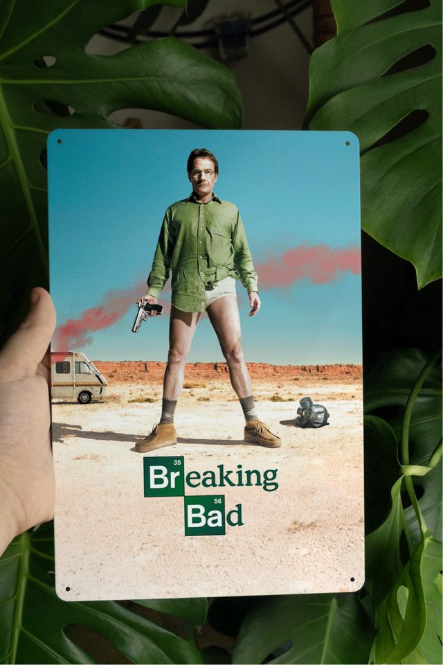 Poster Metallo Breaking Bad