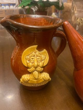 Botijo Don Quijote cerámica