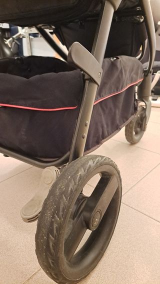 Carrito Bebé Recaro rojo