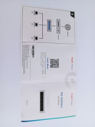 Switch Rede Ruijie Reyee 5 Portas 1GB RG-ES05G-L