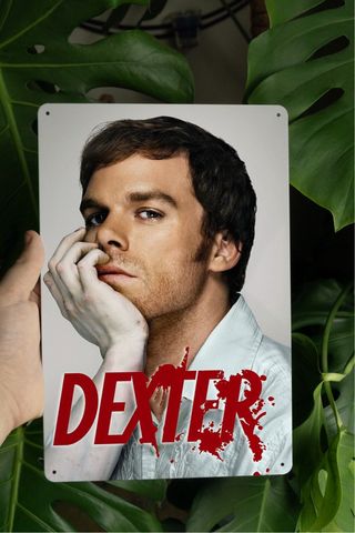Dexter Morgan Poster Cartello Targa in Alluminio